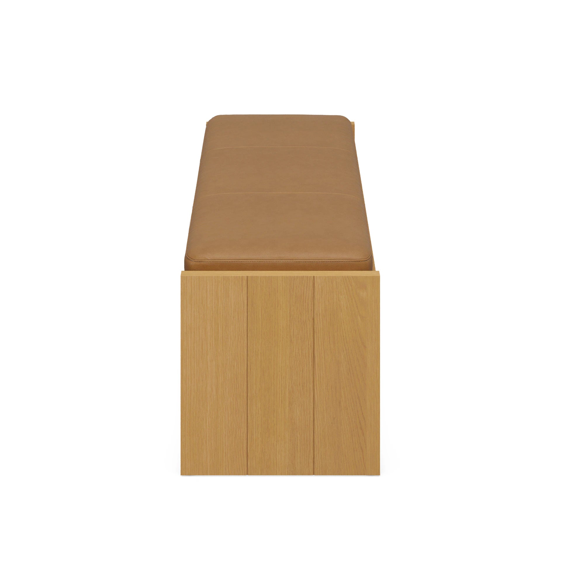 Cassie 56" Leather Bench