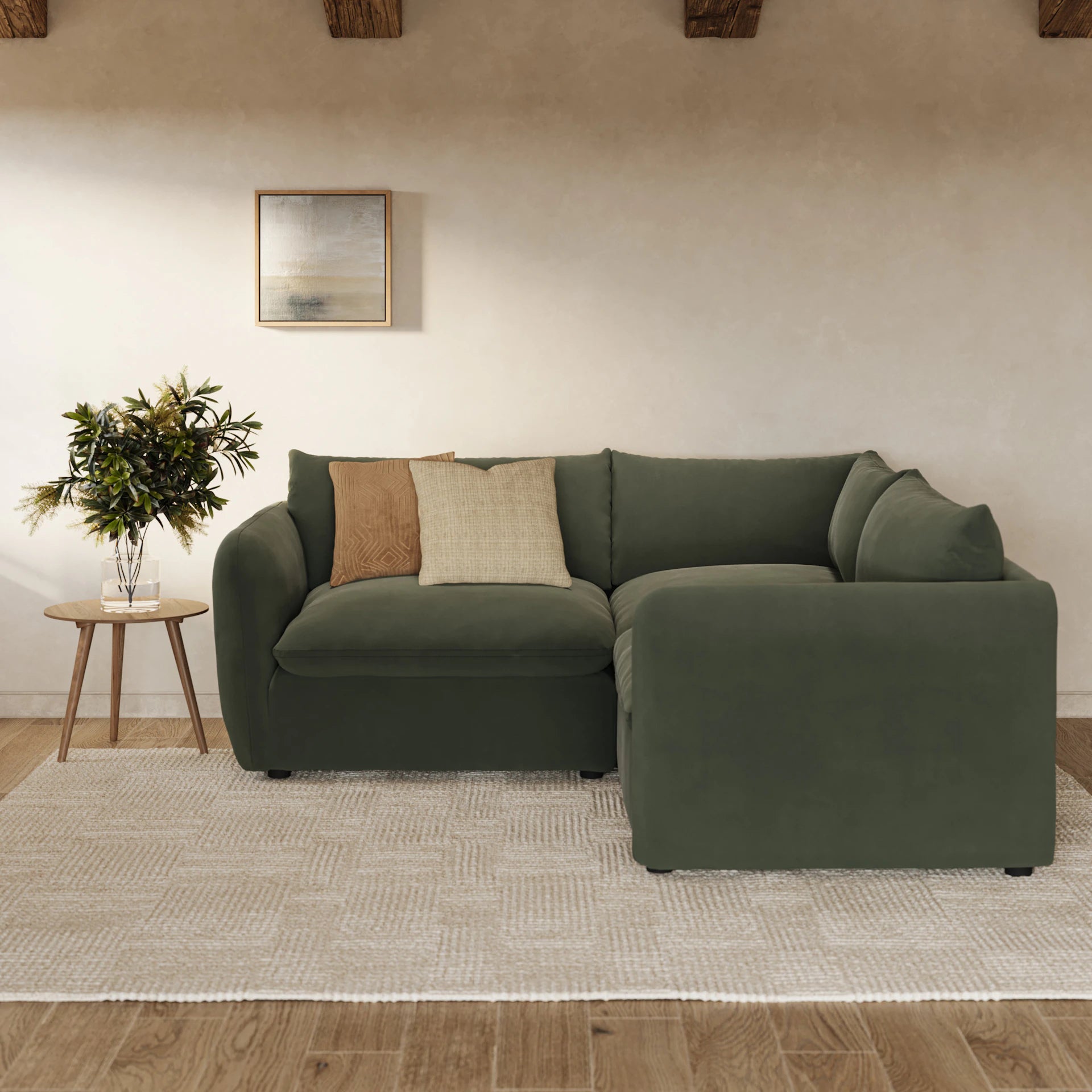 Leigh Velvet Modular Sectional