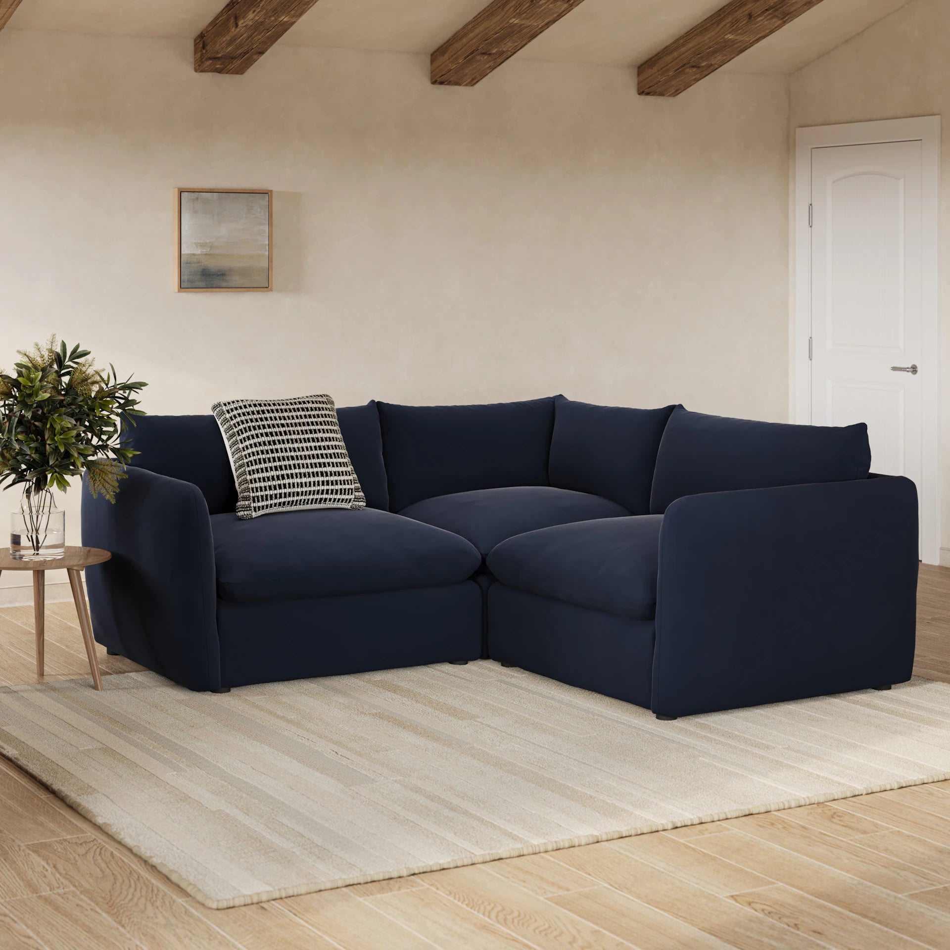 Leigh Velvet Modular Sectional