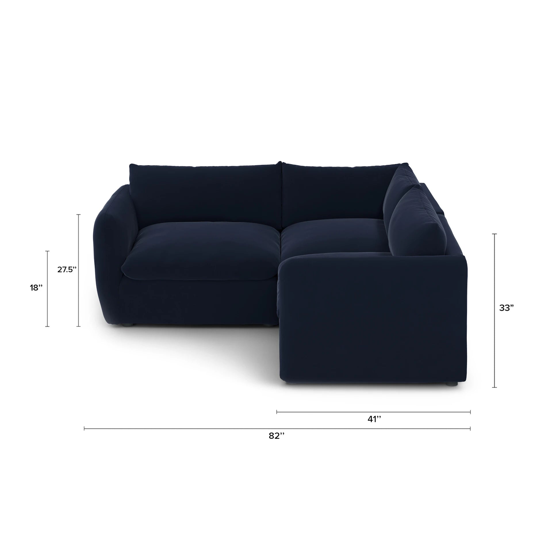 Leigh Velvet Modular Sectional
