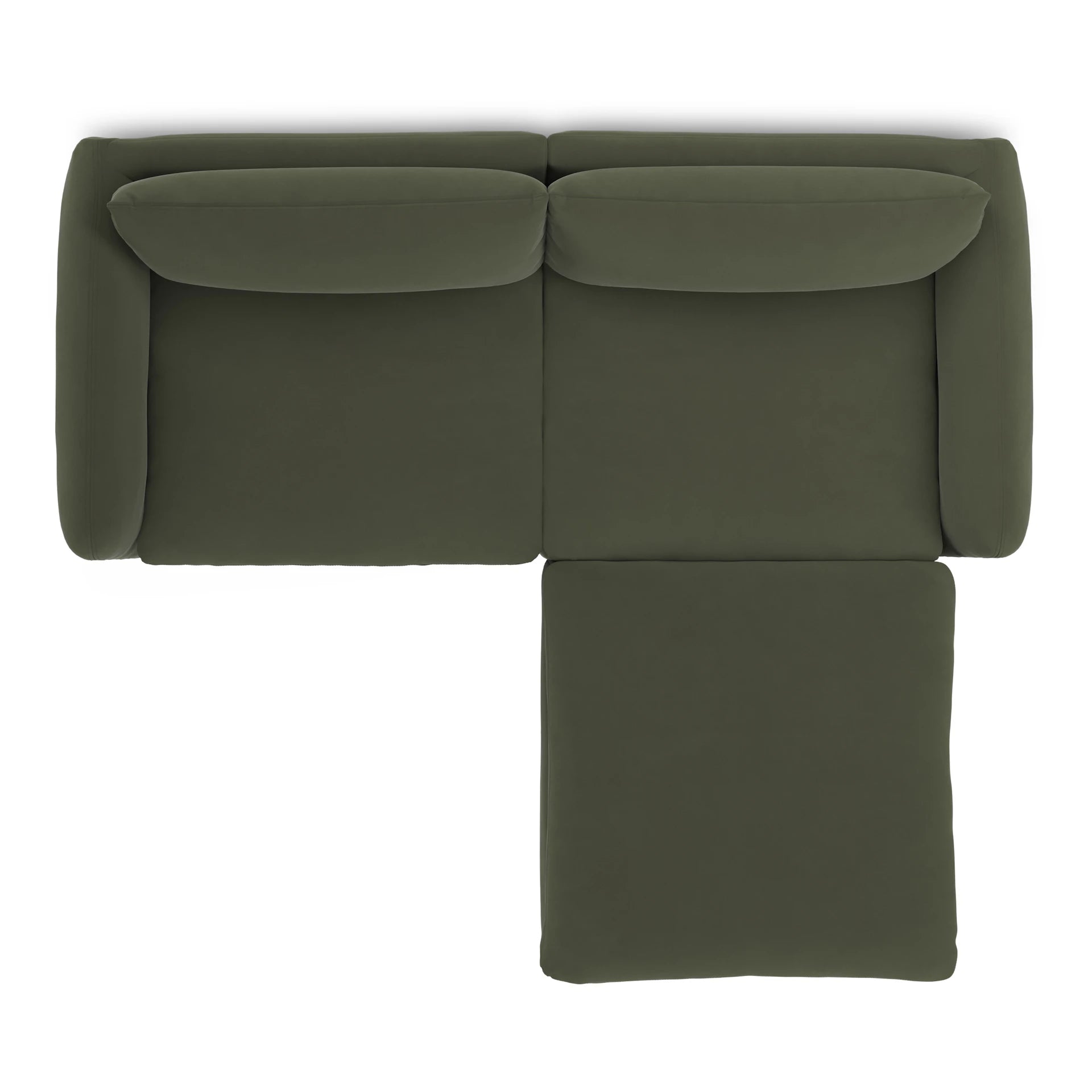 Leigh Velvet Modular Sectional