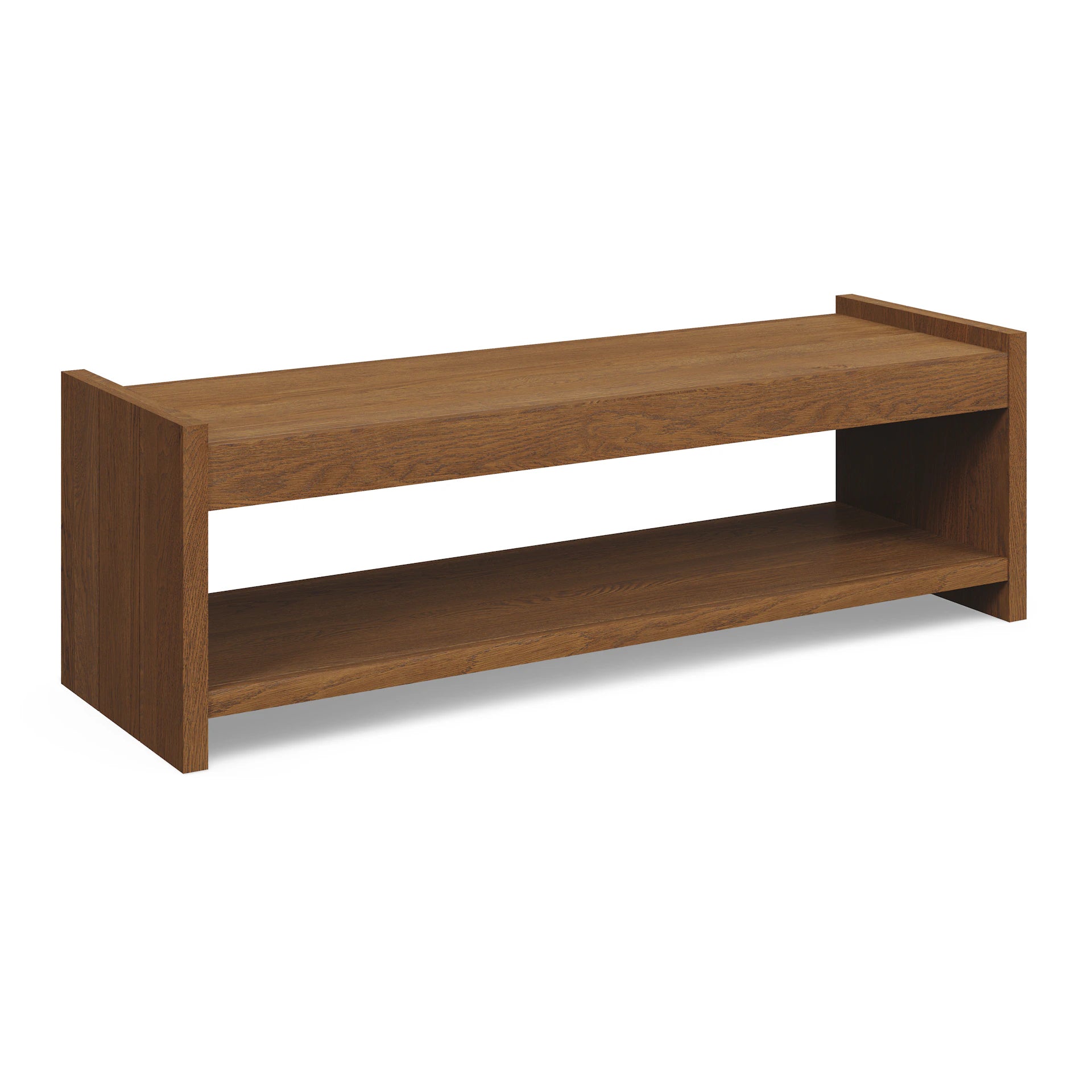 Cassie 56" Leather Bench