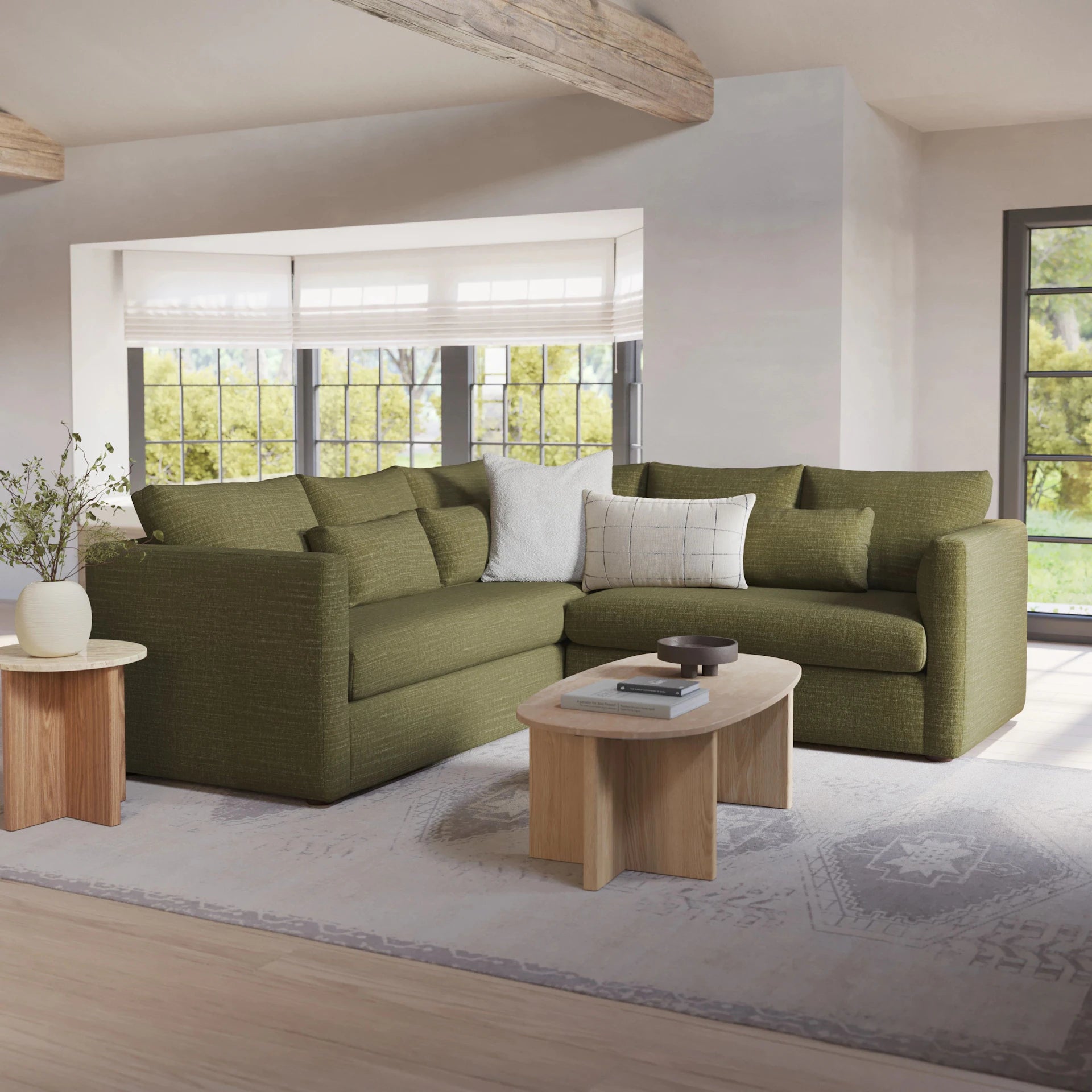 Marina Fabric Corner Sectional
