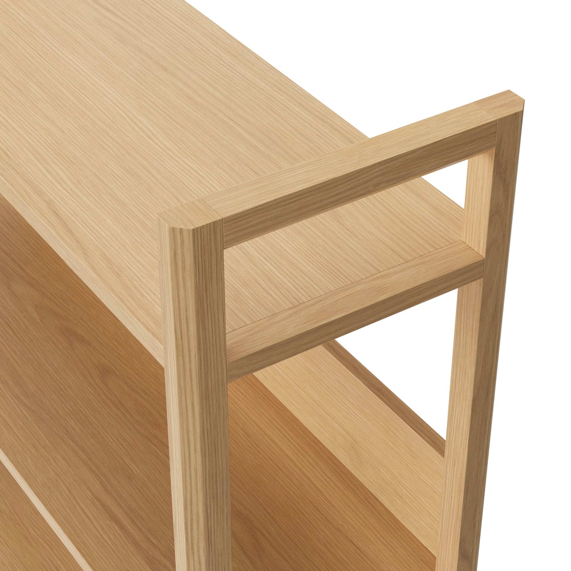 Lilya Shelving Unit - White Oak