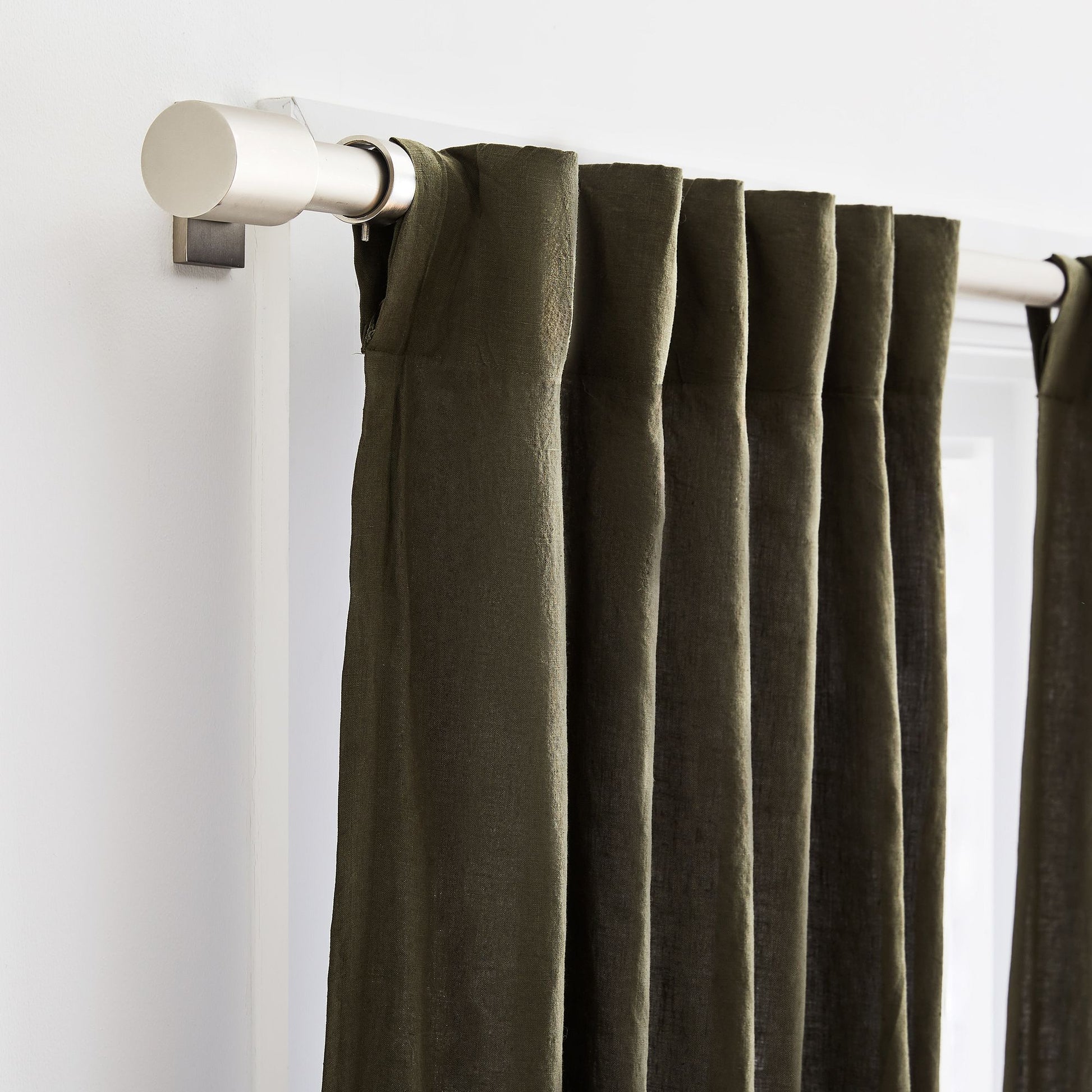 European Flax Linen Blackout Curtain