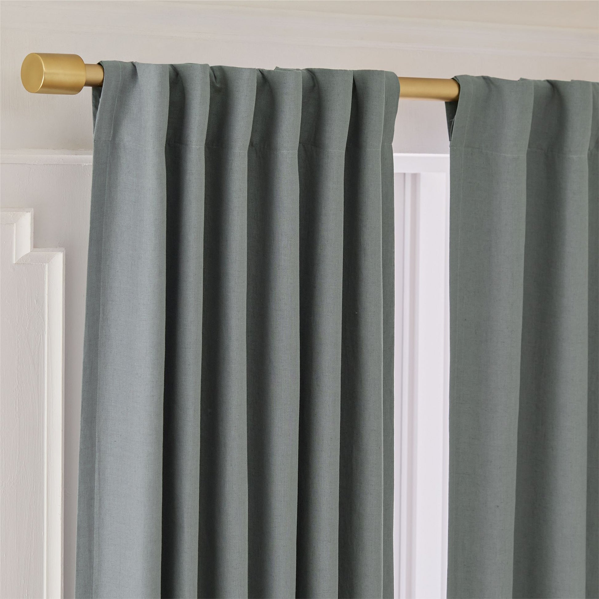 European Flax Linen Blackout Curtain