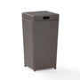 Palm Harbor Outdoor Wicker Trash Can