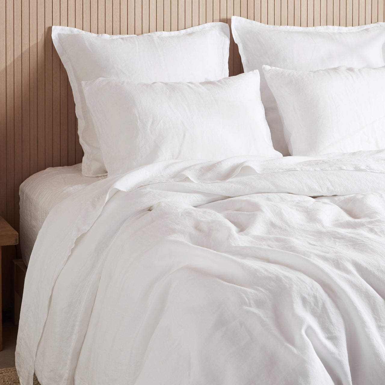Linen Duvet Cover (White)