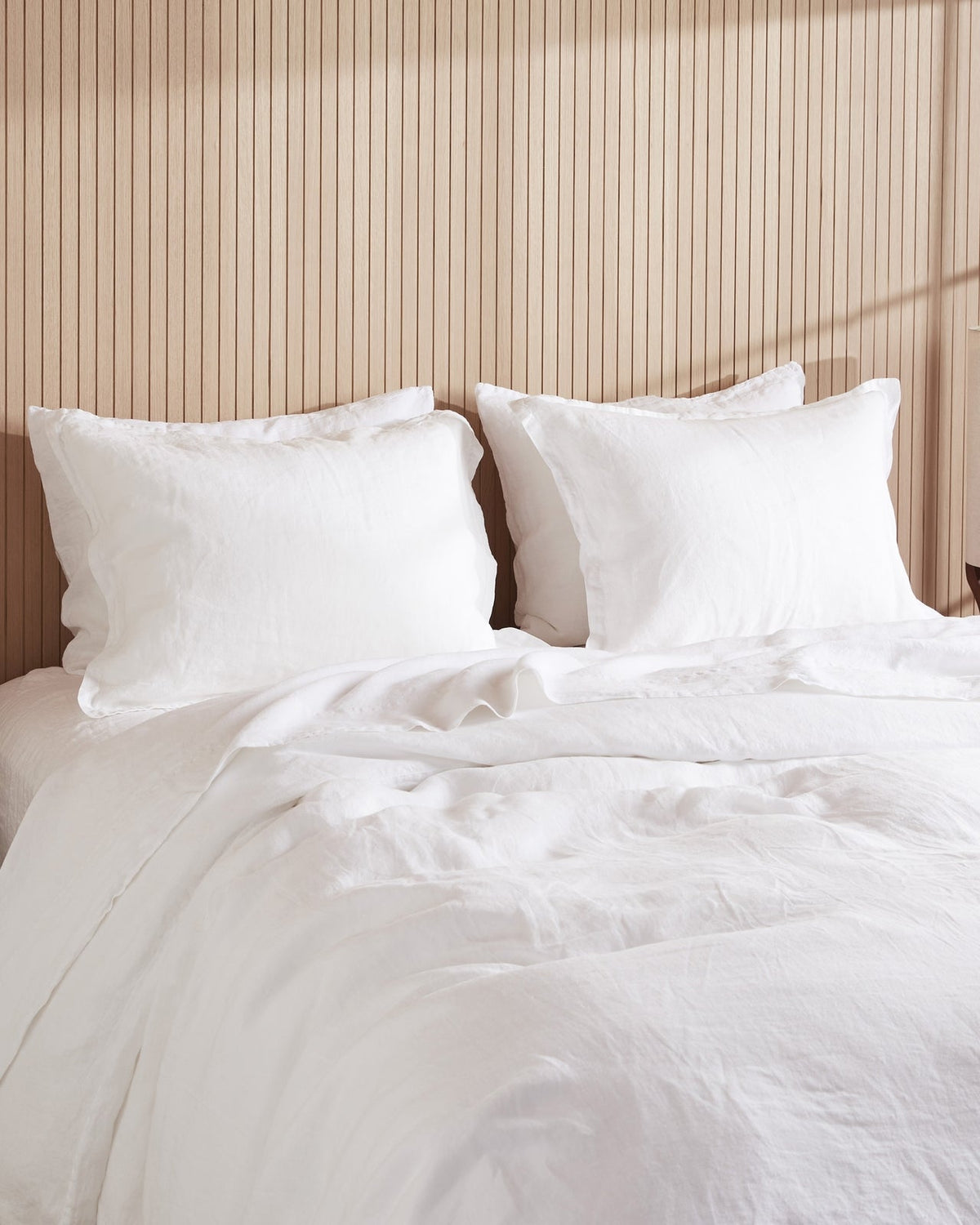 Linen Pillowcase Set (White)