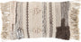 Lenorah Pink&White Textured Throw Pillow - Clearance
