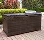 Benson Outdoor Wicker Pool Storage Bin
