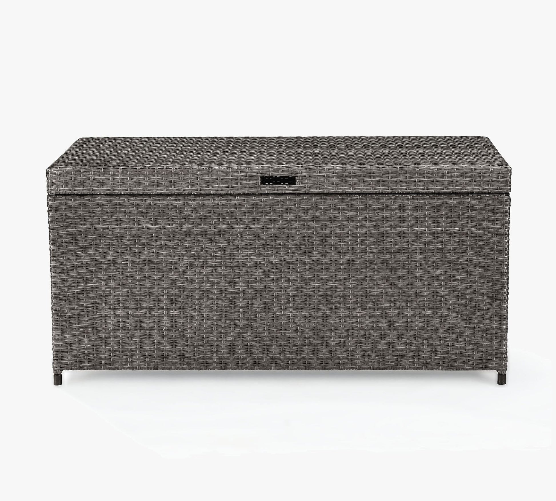 Benson Outdoor Wicker Pool Storage Bin