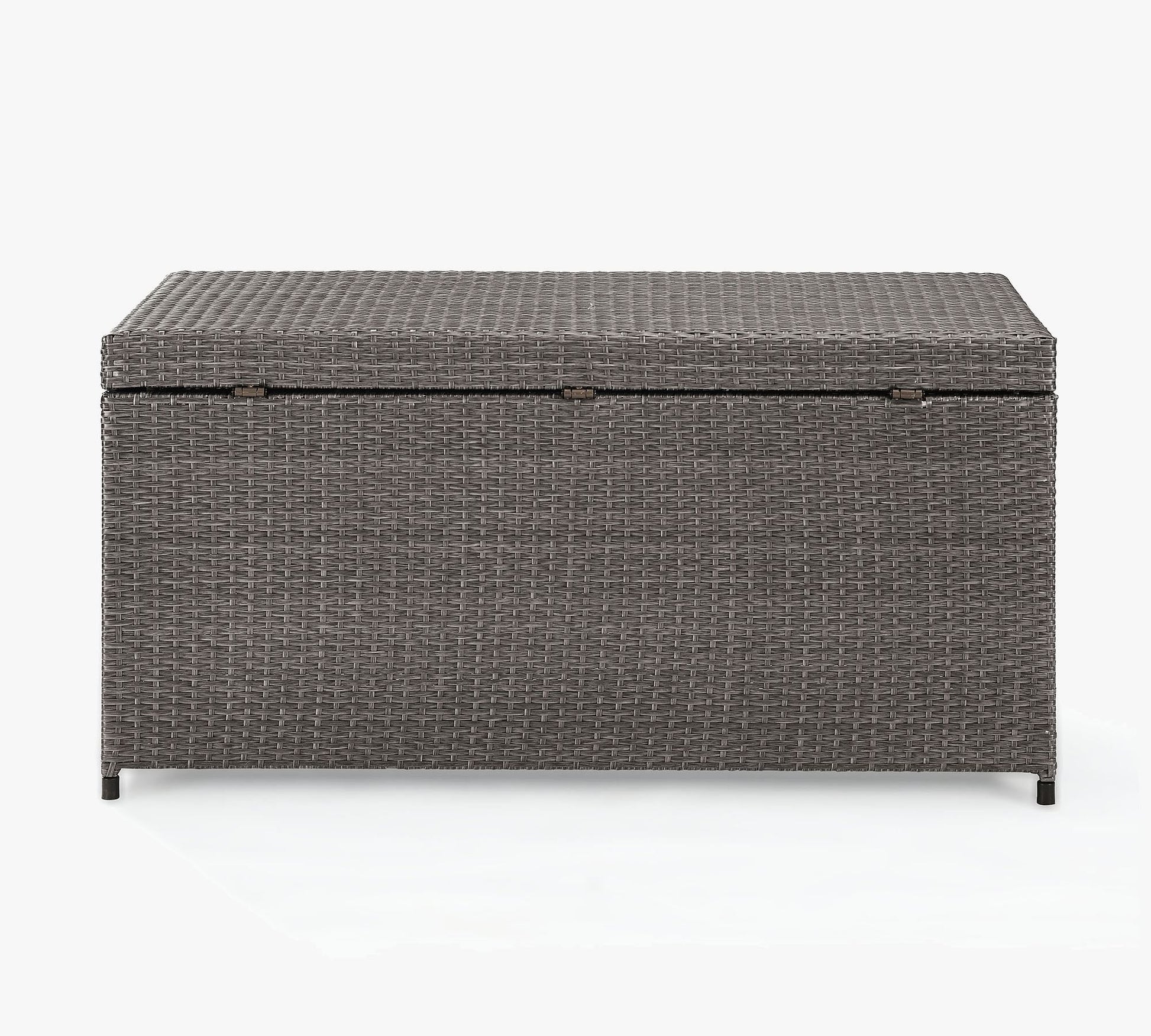 Benson Outdoor Wicker Pool Storage Bin