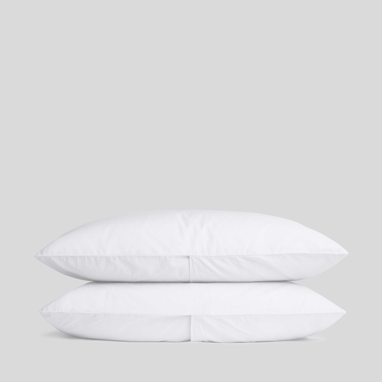 Percale Pillowcase Set (White)