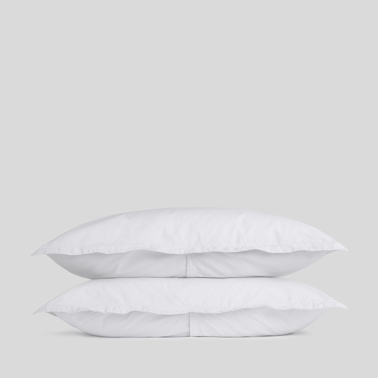 Percale Sham Set (White)