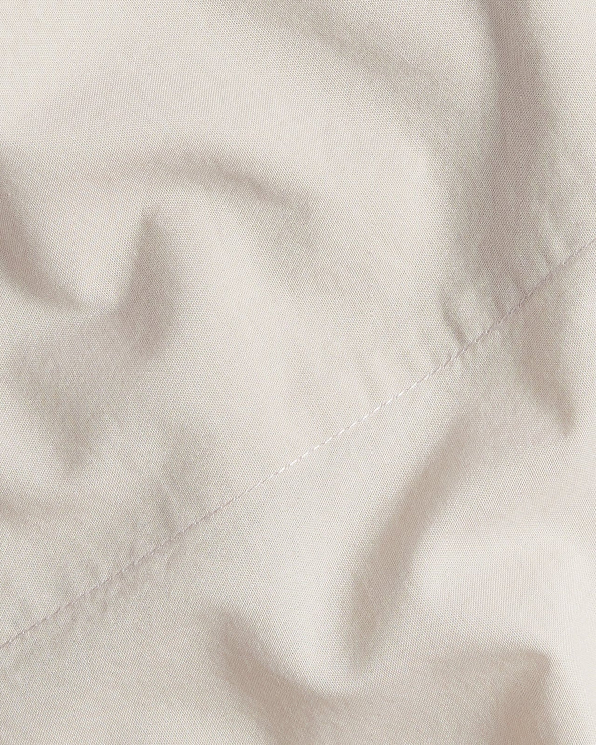 Percale Top Sheet (Bone)