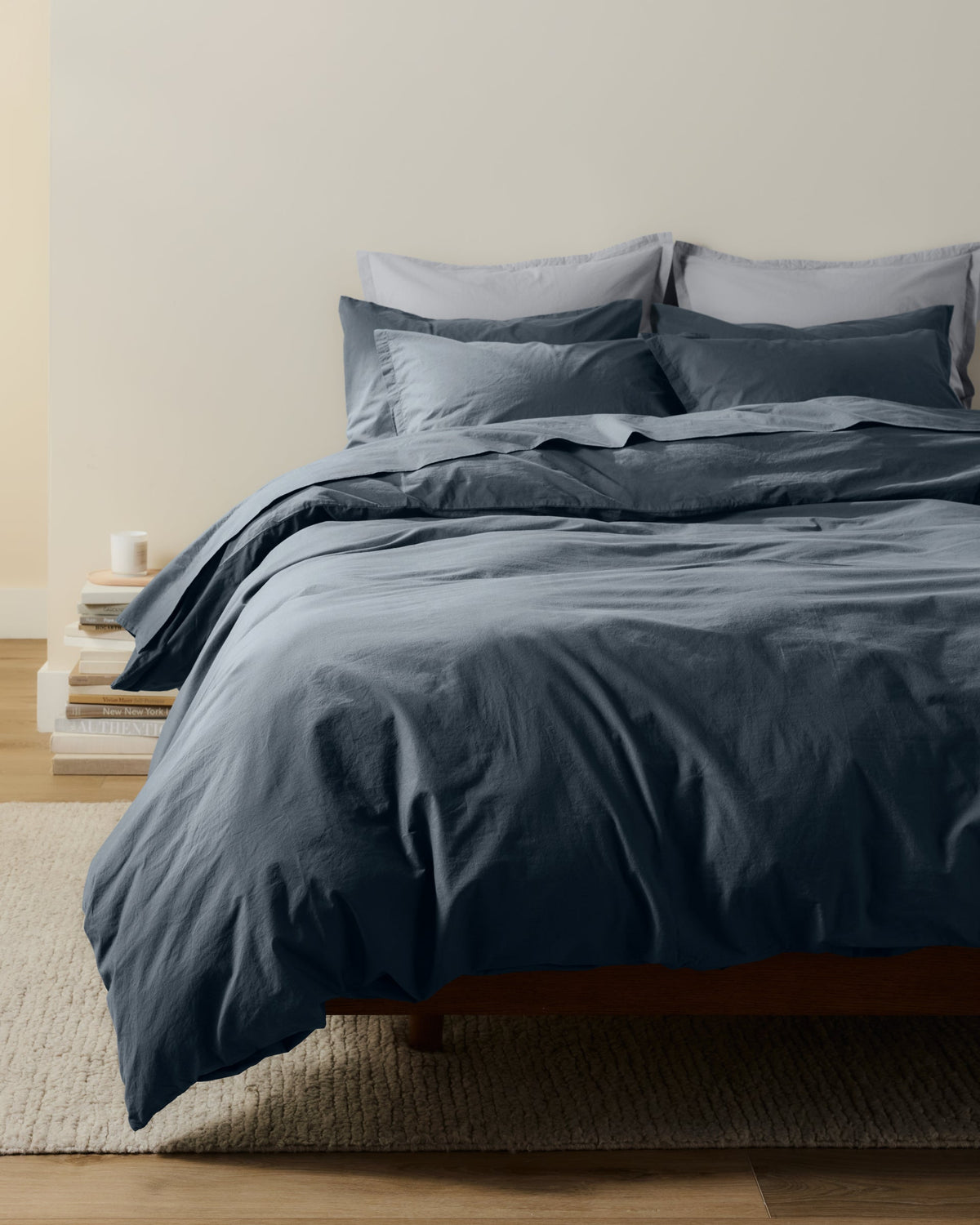 Percale Duvet Cover (Dusk)