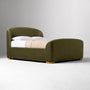 Pierce & Ward Upholstered Sleigh Bed