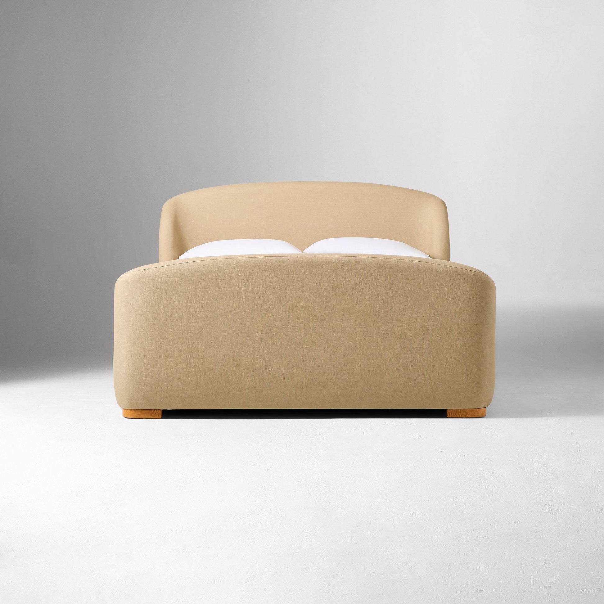 Pierce & Ward Upholstered Sleigh Bed