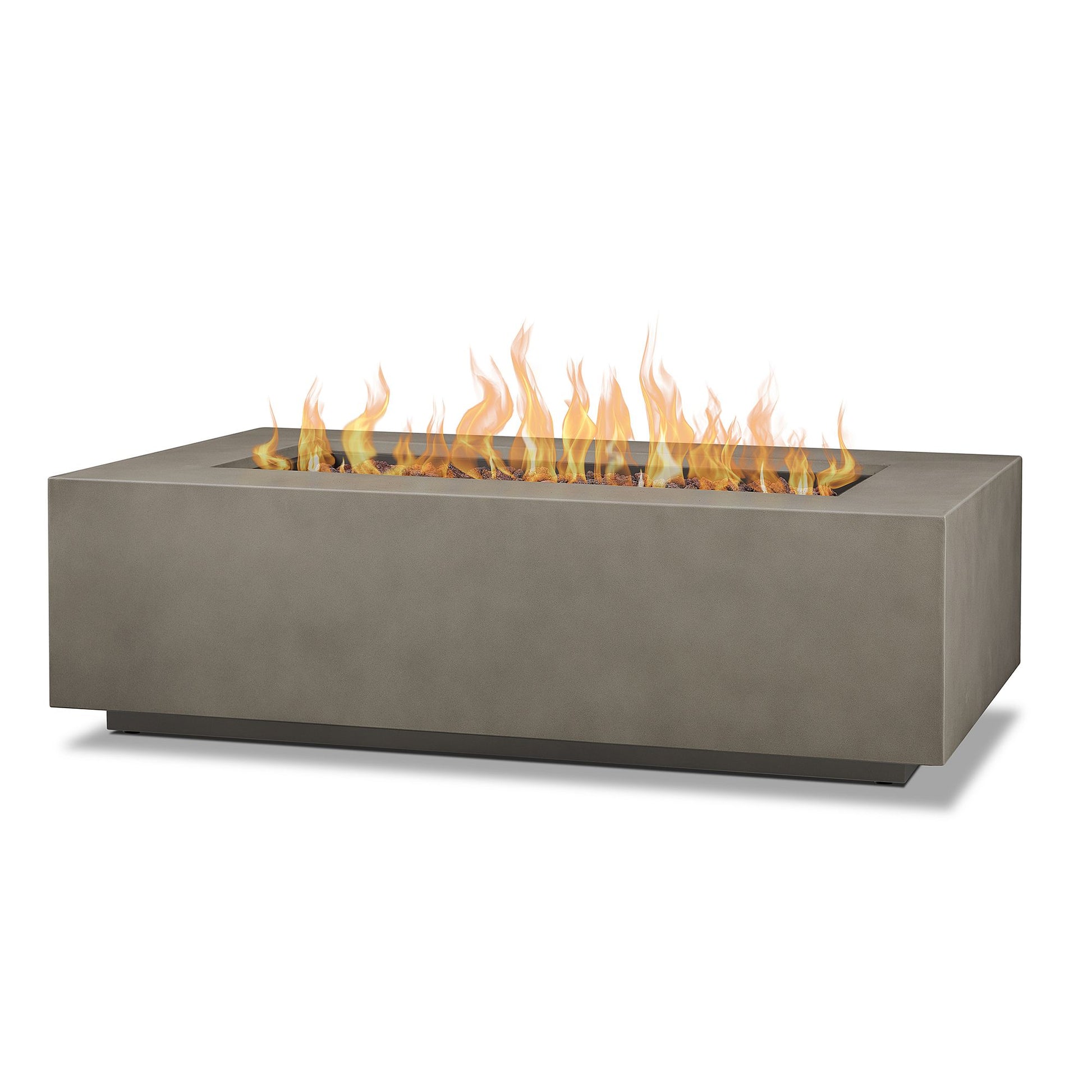 Rutland Rectangle Fire Pit Table (42"–70")