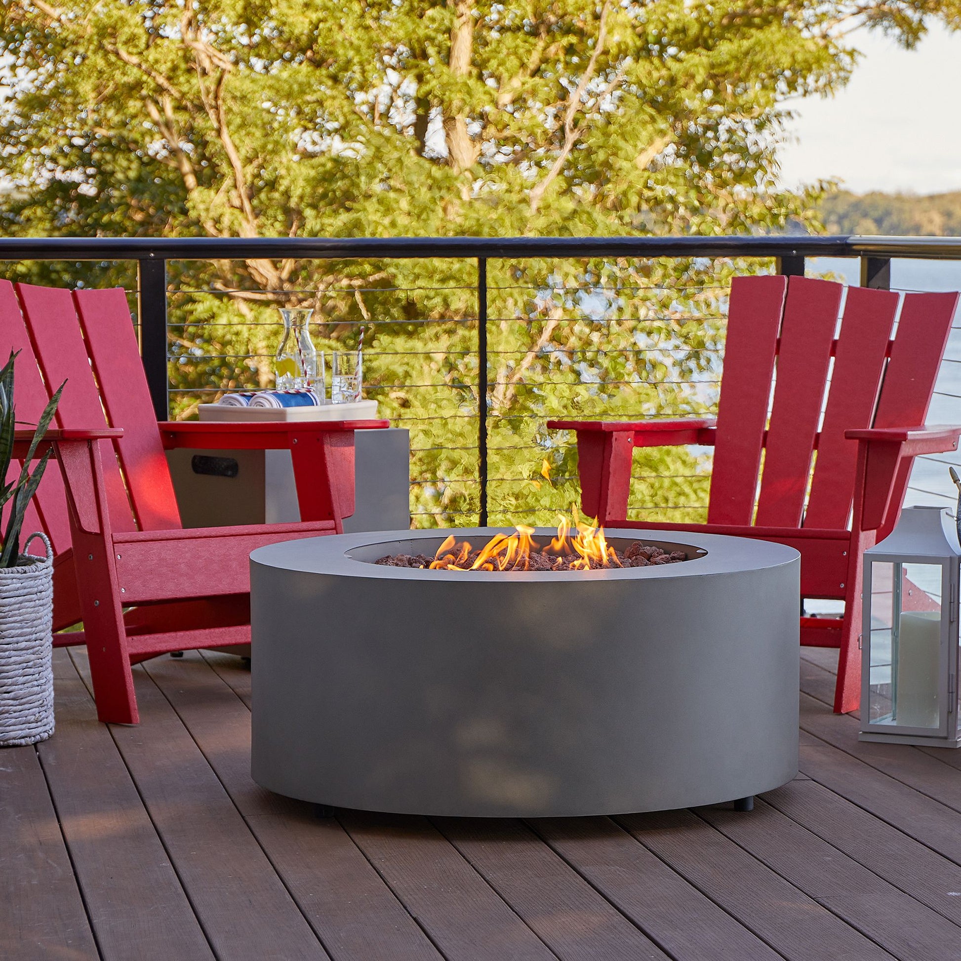Rutland Round Fire Pit Table (36")