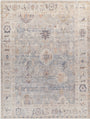Marlene Damask Cream & Blue Area Rug - Becki Owens x Livabliss