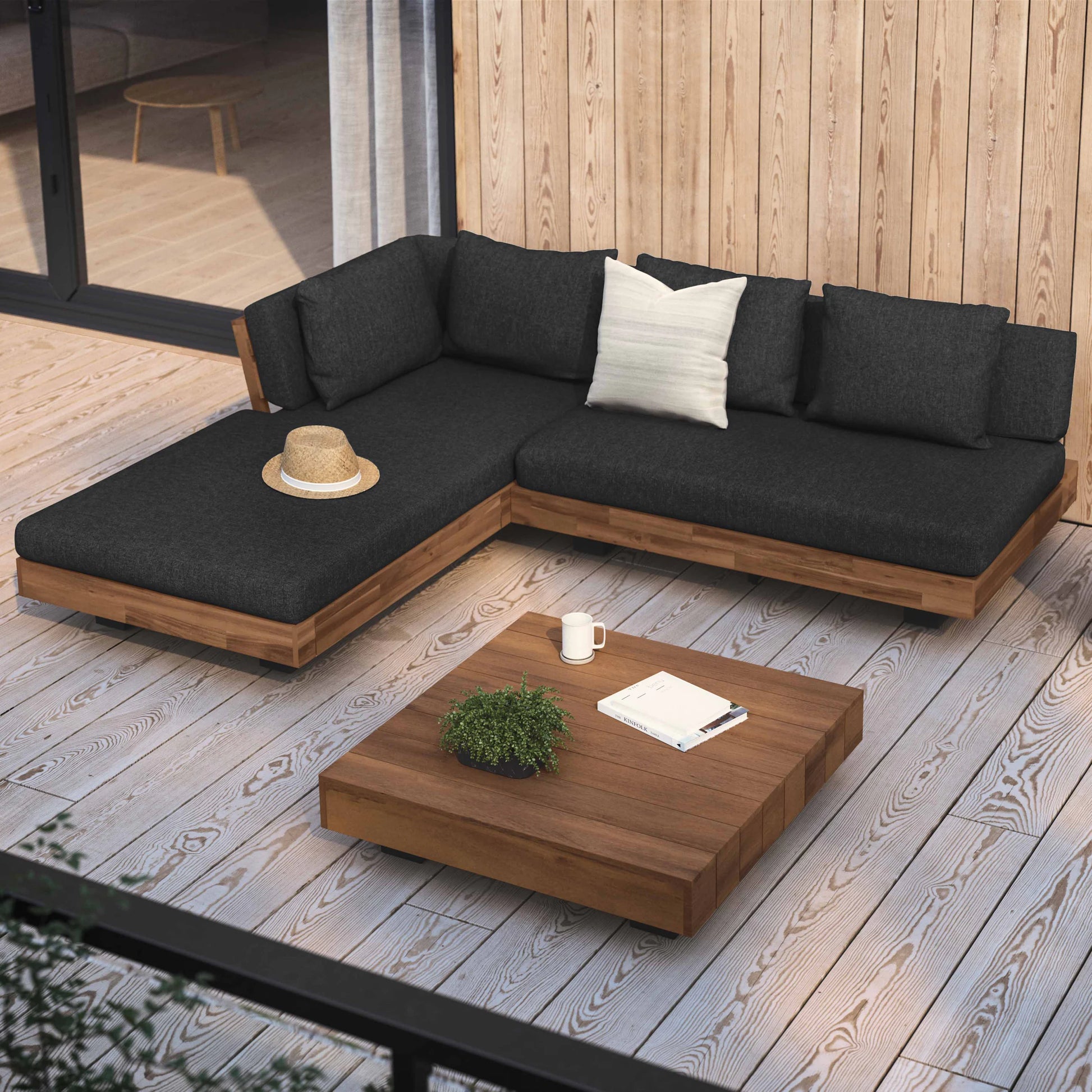 Lubek Outdoor Sectional Set