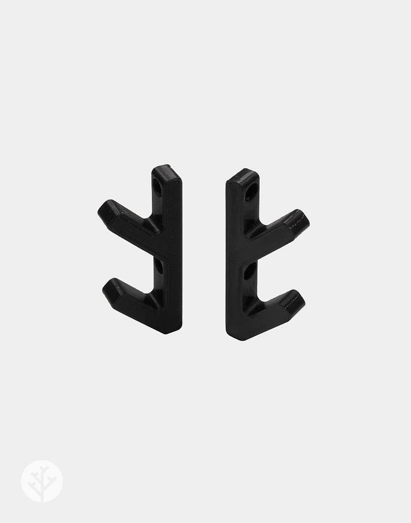 Black 3D Hook (2pk) | Panel Accessories by Slatpanel®