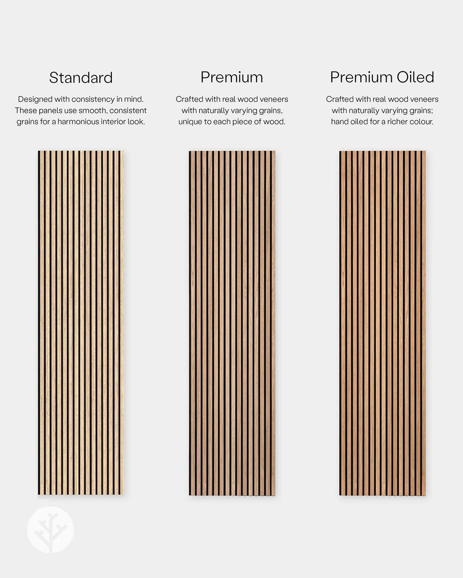 Luxury American Oak Acoustic Slat Wood Wall Panels