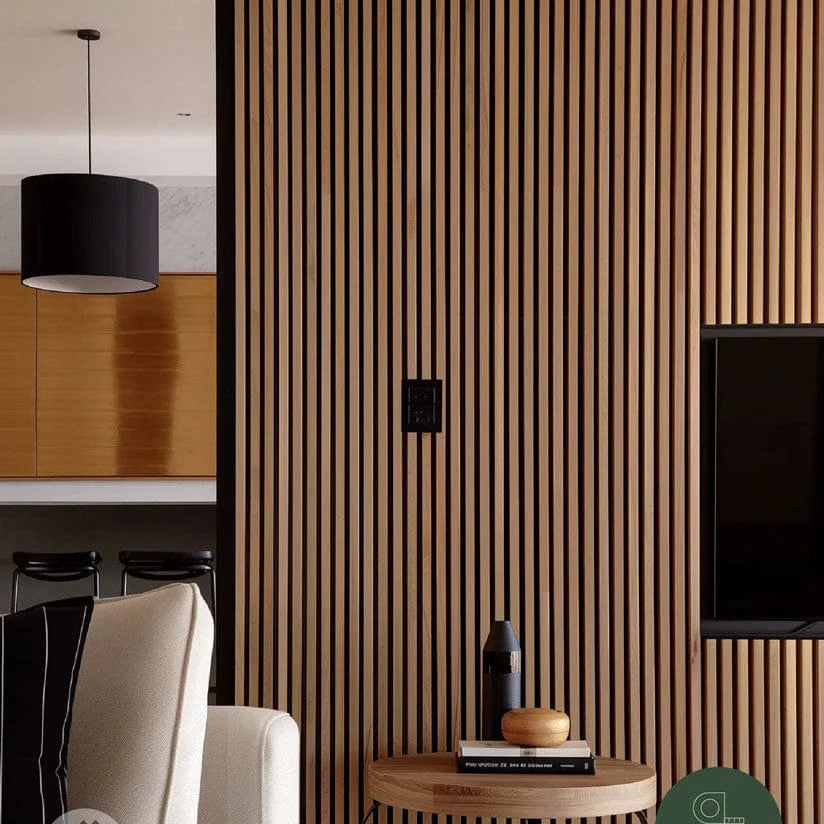 Luxury American Oak Acoustic Slat Wood Wall Panels