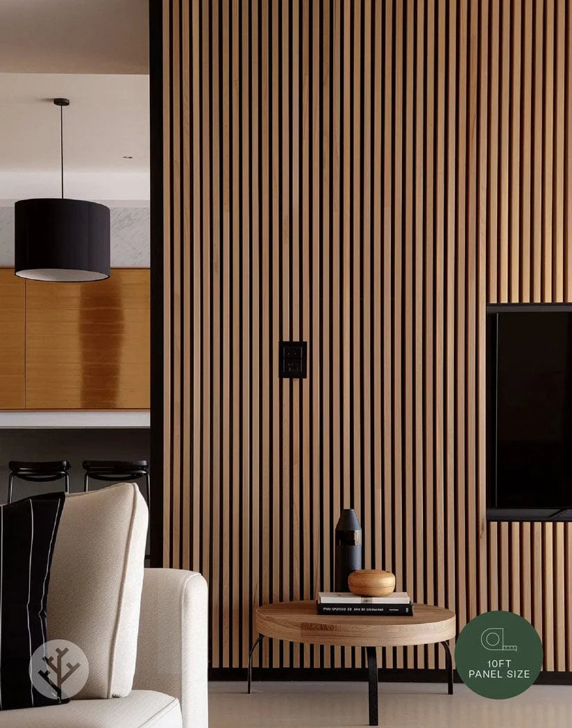 Luxury American Oak Acoustic Slat Wood Wall Panels