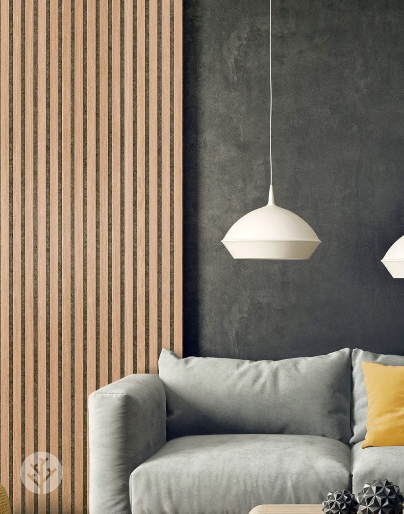 Luxury American Oak Acoustic Slat Wood Wall Panels