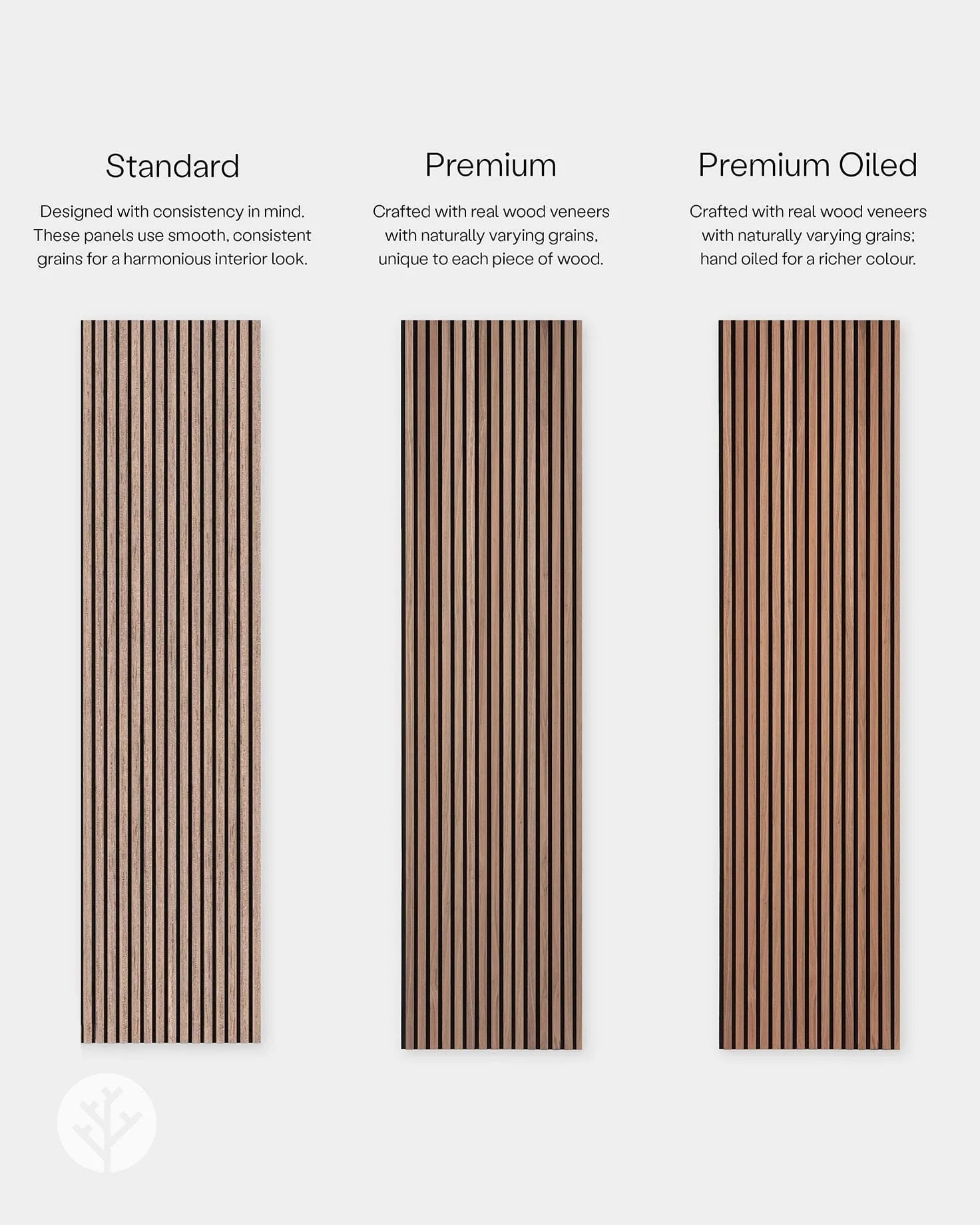 Luxury American Oak Acoustic Slat Wood Wall Panels