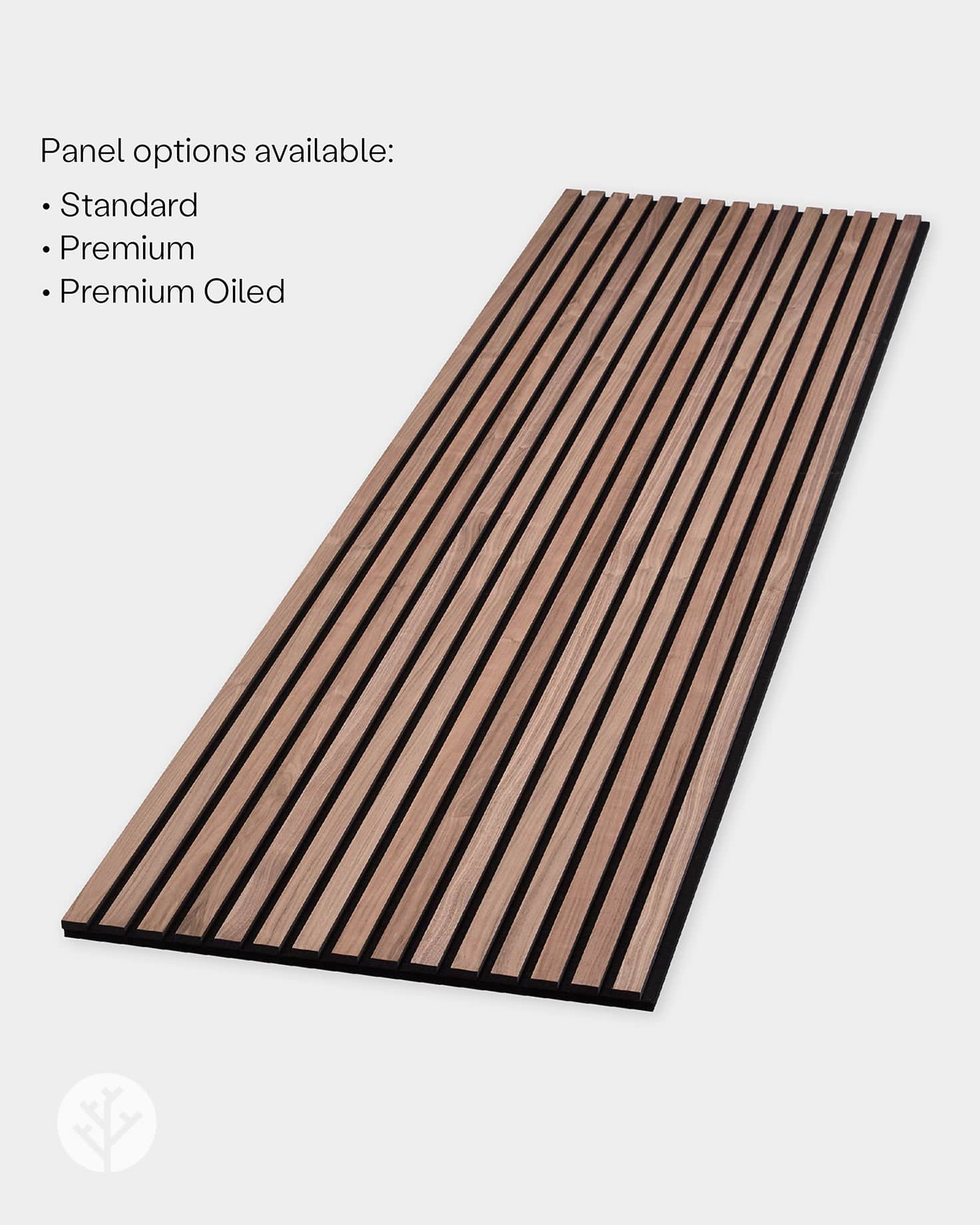 Luxury American Oak Acoustic Slat Wood Wall Panels
