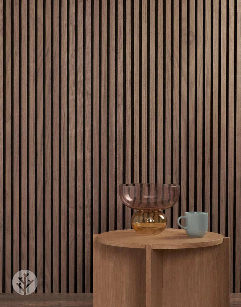 Luxury American Oak Acoustic Slat Wood Wall Panels