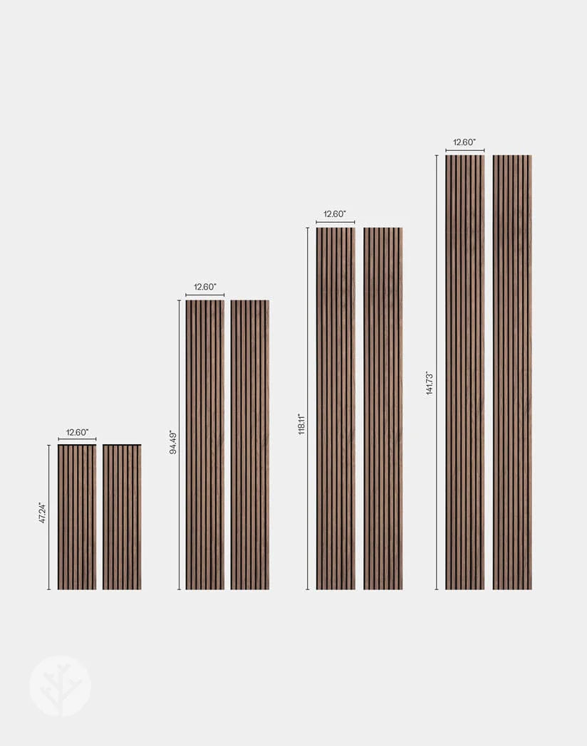 Luxury American Oak Acoustic Slat Wood Wall Panels