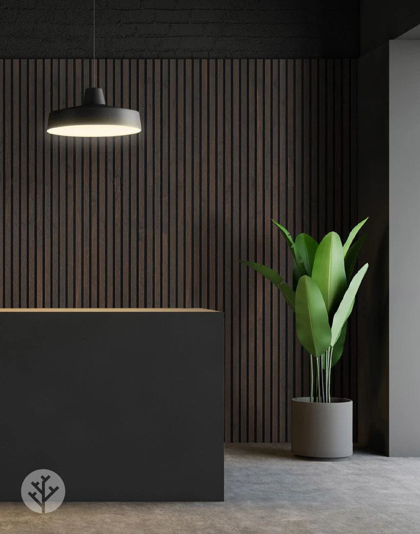 Luxury American Oak Acoustic Slat Wood Wall Panels
