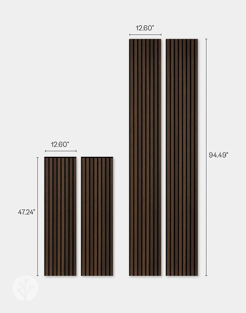 Luxury American Oak Acoustic Slat Wood Wall Panels