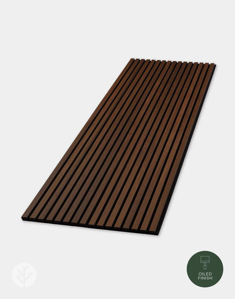 Luxury American Oak Acoustic Slat Wood Wall Panels