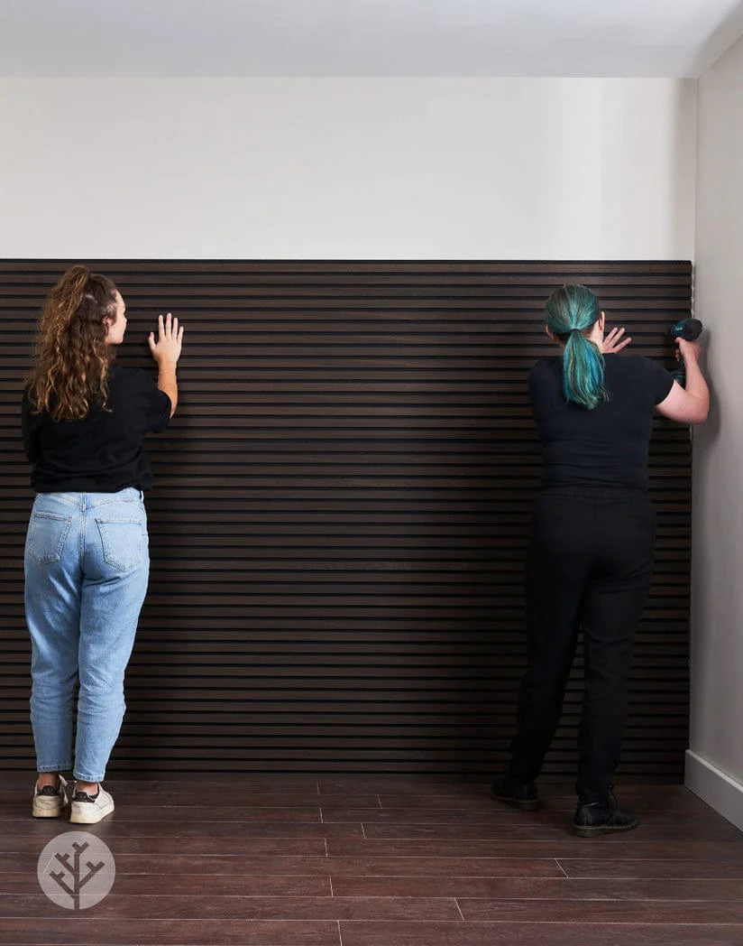Luxury American Oak Acoustic Slat Wood Wall Panels