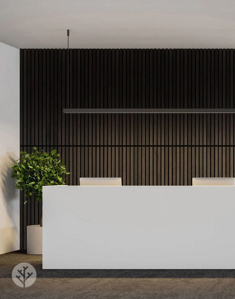 Luxury American Oak Acoustic Slat Wood Wall Panels