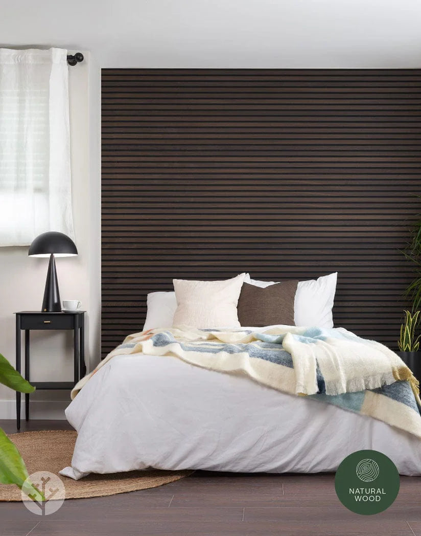 Luxury American Oak Acoustic Slat Wood Wall Panels