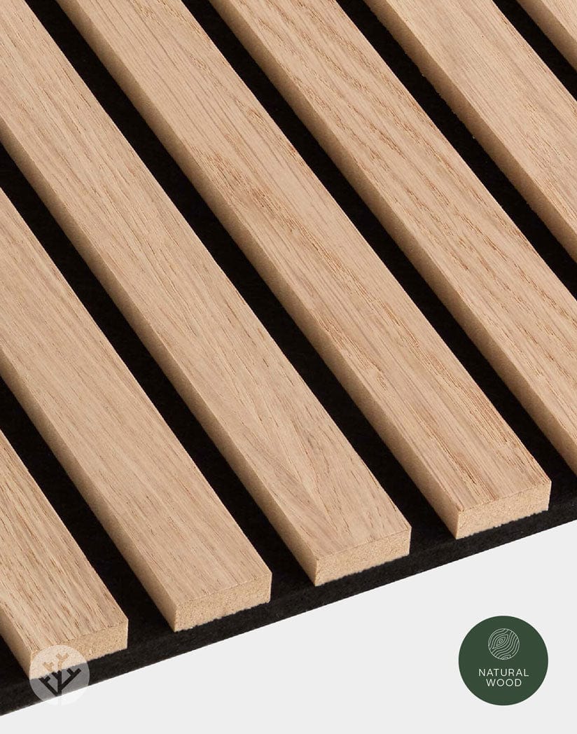 Luxury American Oak Acoustic Slat Wood Wall Panels