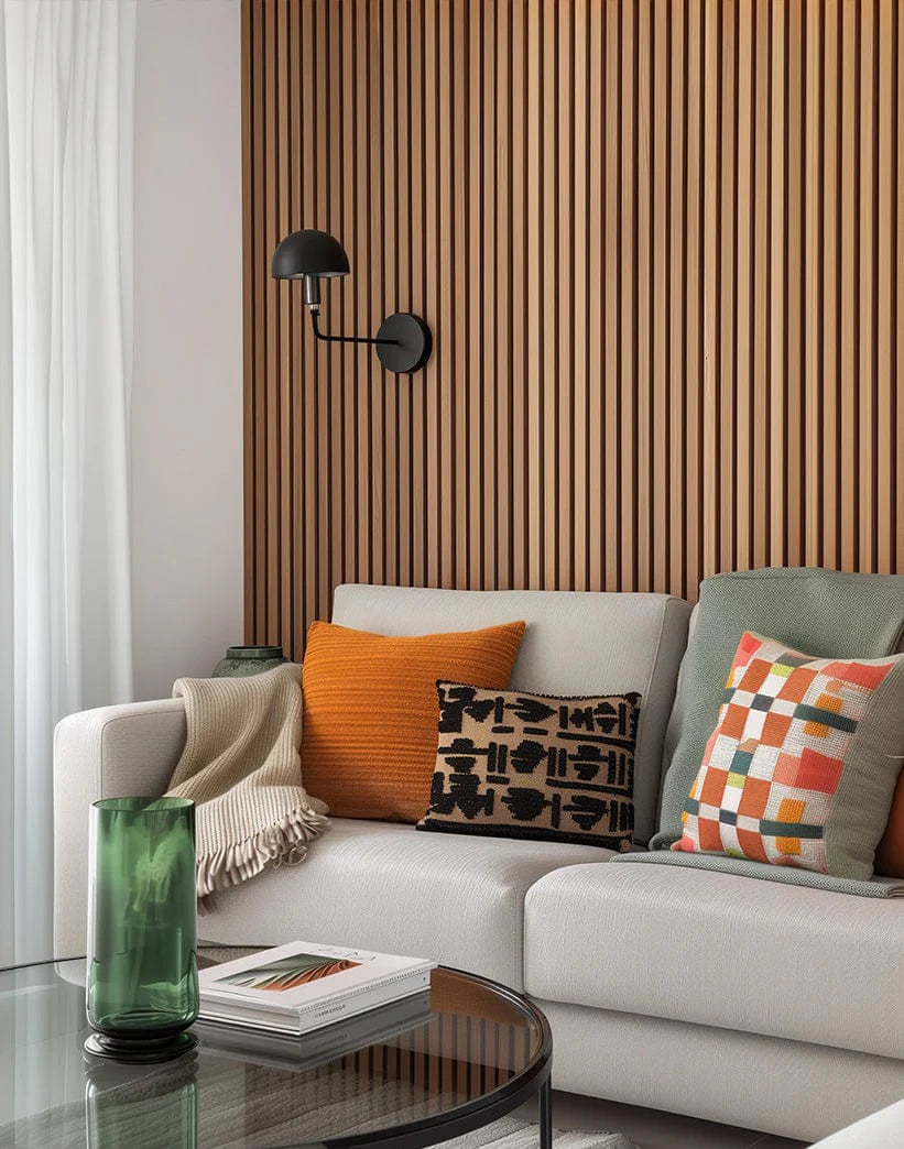 Luxury American Oak Acoustic Slat Wood Wall Panels