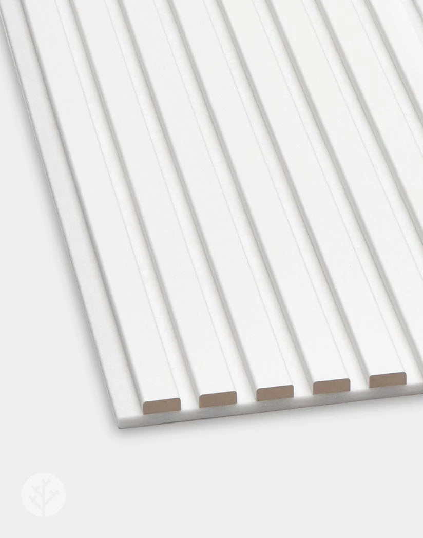 Black Color Matte Acoustic Slat Wall Panels