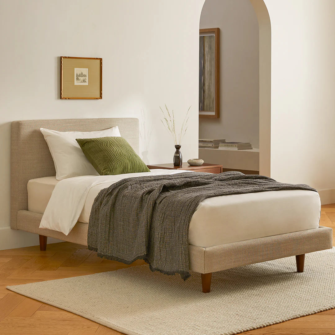 Tessu Low Profile Upholstered Bed
